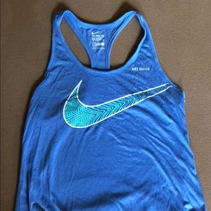 Nike racer back tank